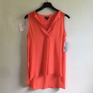 Still tagged !!! Coral pink tank top ! Brand new